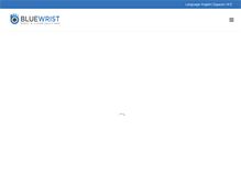 Tablet Screenshot of bluewrist.com